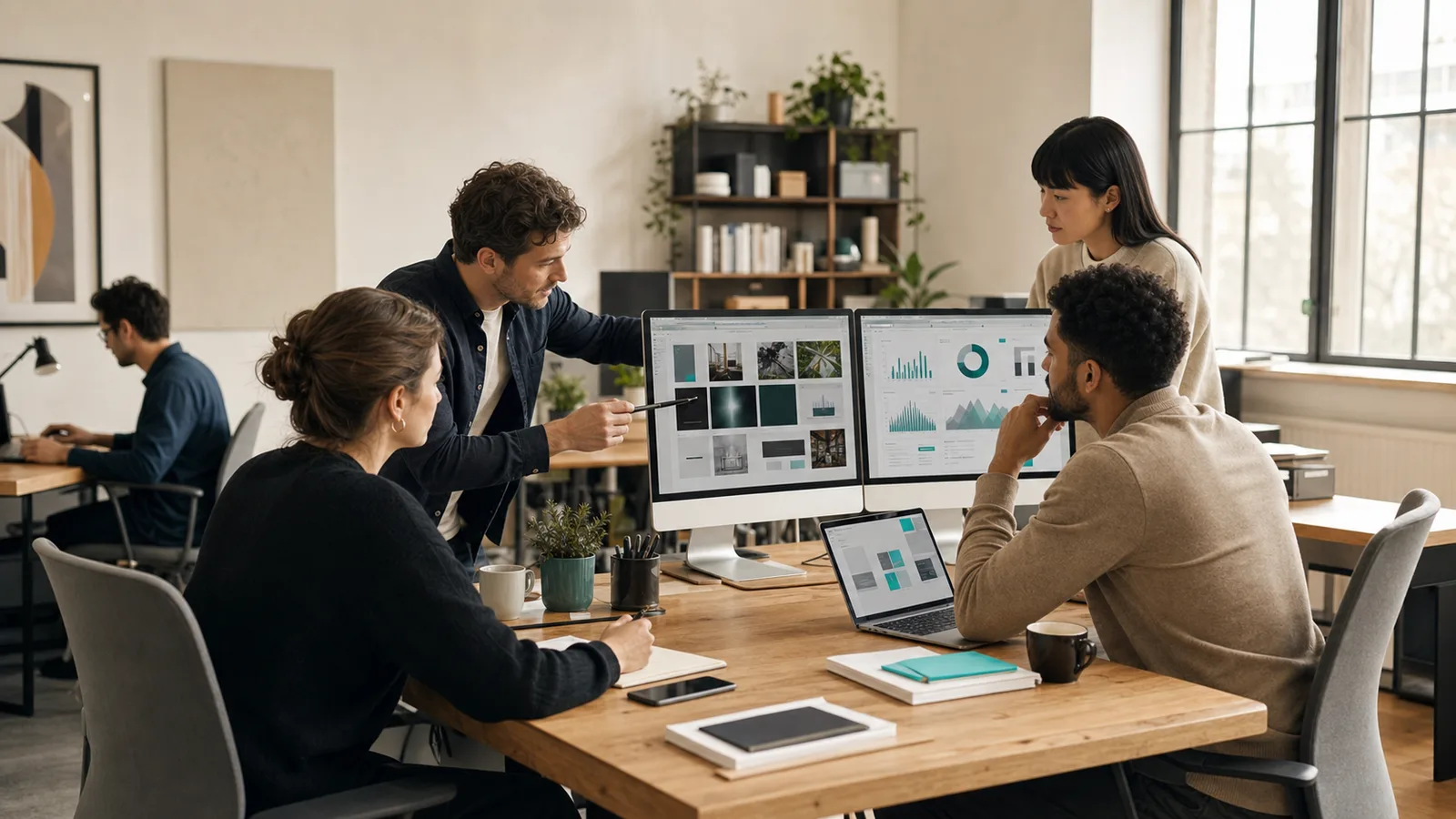 Digital Horizont marketing agency — multi-client dashboard case study
